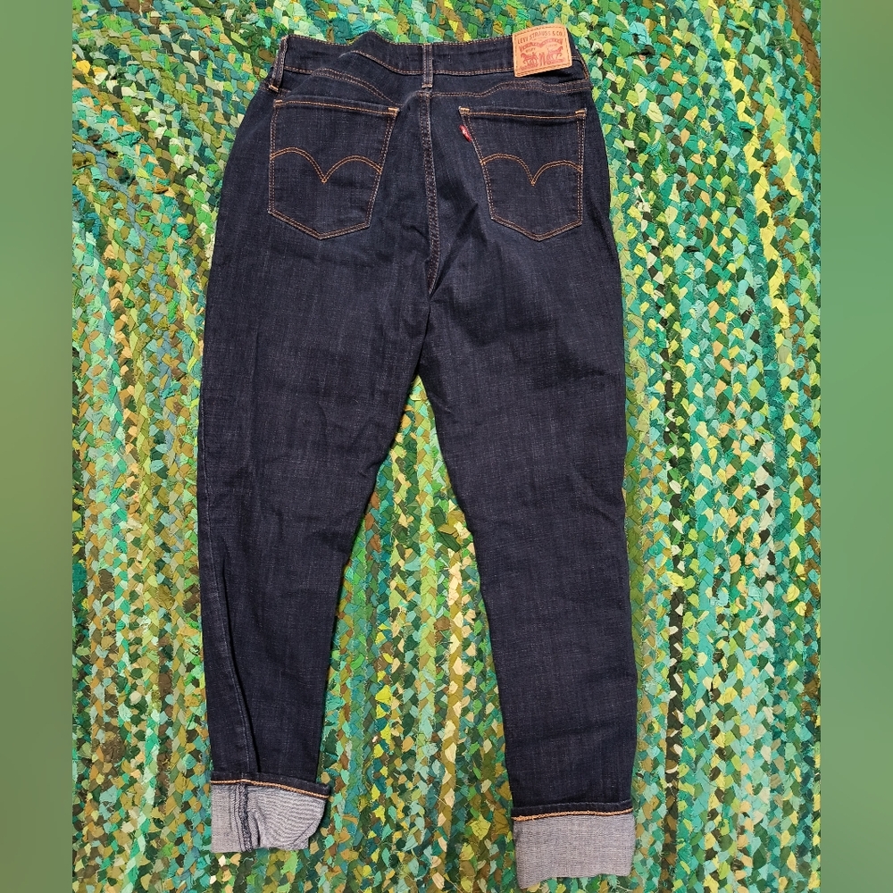 Levi's Dark Blue Denim Jeans -Women's 711 Skinny - Waist 30